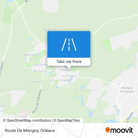 Route De Marigny map