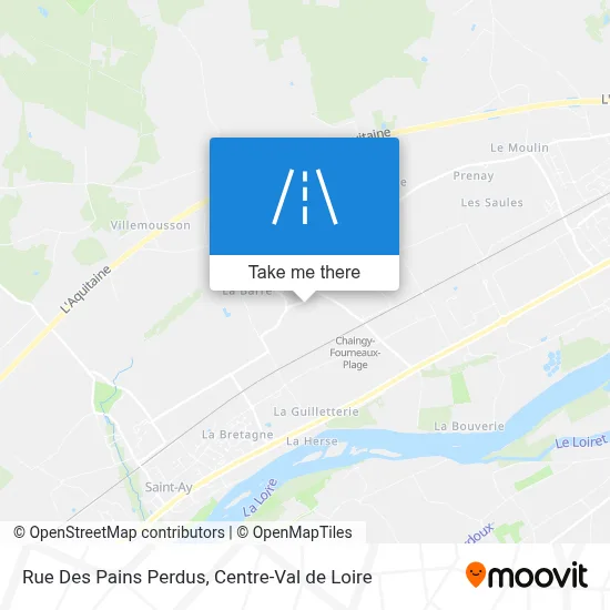 Rue Des Pains Perdus map