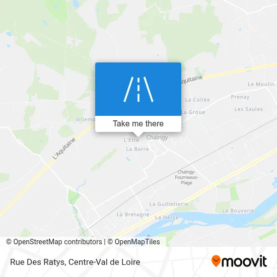 Rue Des Ratys map