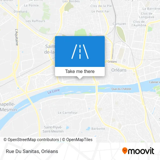 Rue Du Sanitas map