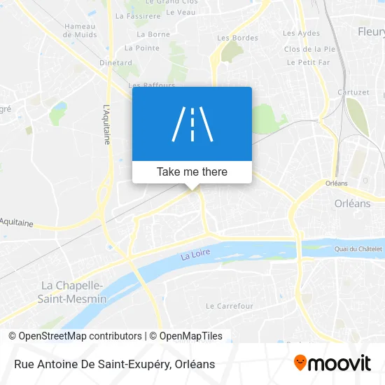 Rue Antoine De Saint-Exupéry map