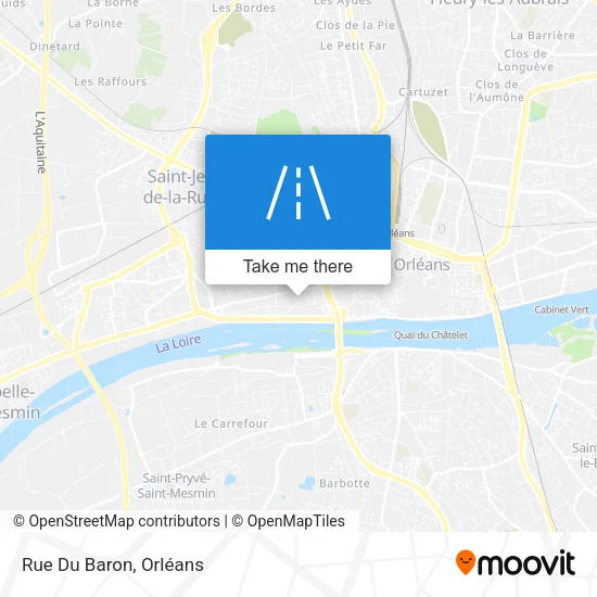 Rue Du Baron map