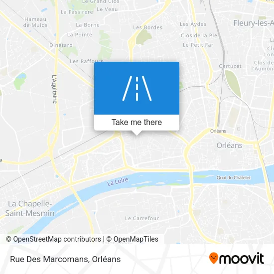 Rue Des Marcomans map