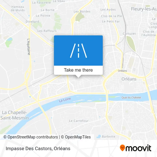 Impasse Des Castors map