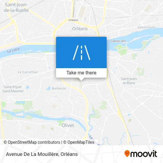 Avenue De La Mouillère map