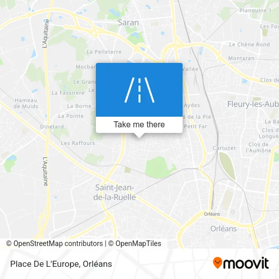 Place De L'Europe map