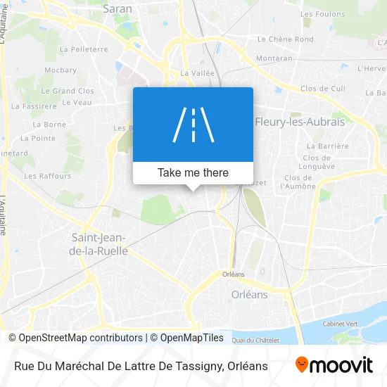 Rue Du Maréchal De Lattre De Tassigny map