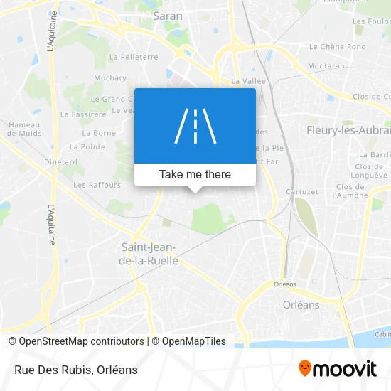 Rue Des Rubis map