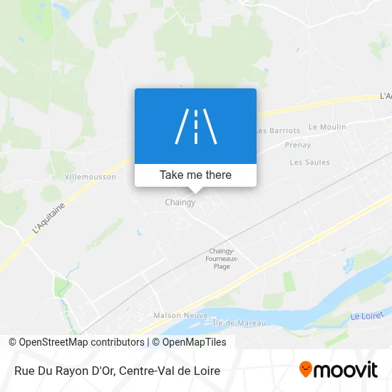 Rue Du Rayon D'Or map