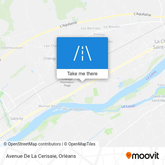 Avenue De La Cerisaie map
