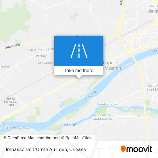 Impasse De L'Orme Au Loup map