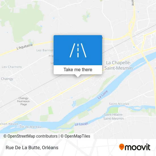 Rue De La Butte map