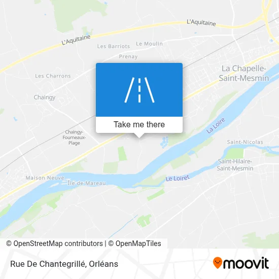 Rue De Chantegrillé map