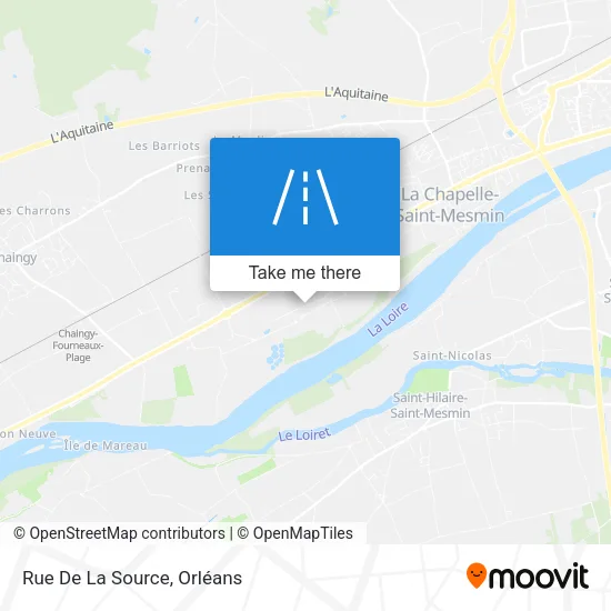 Rue De La Source map