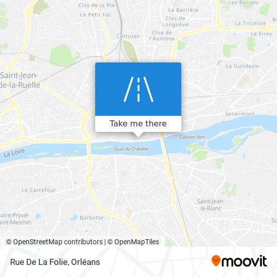 Rue De La Folie map
