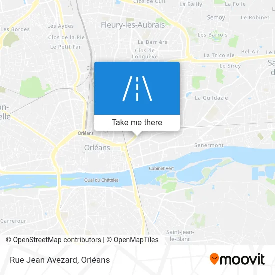 Rue Jean Avezard map
