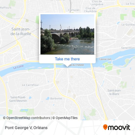 Mapa Pont George V