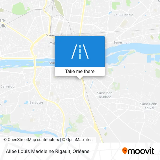 Allée Louis Madeleine Rigault map