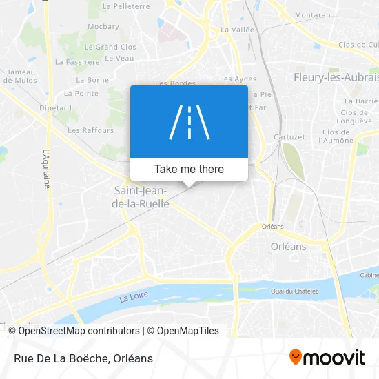 Rue De La Boëche map