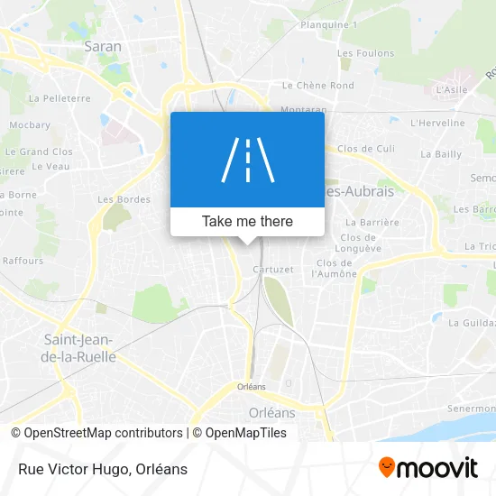 Rue Victor Hugo map