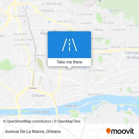 Avenue De La Marne map