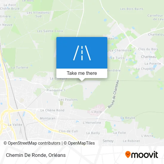Chemin De Ronde map