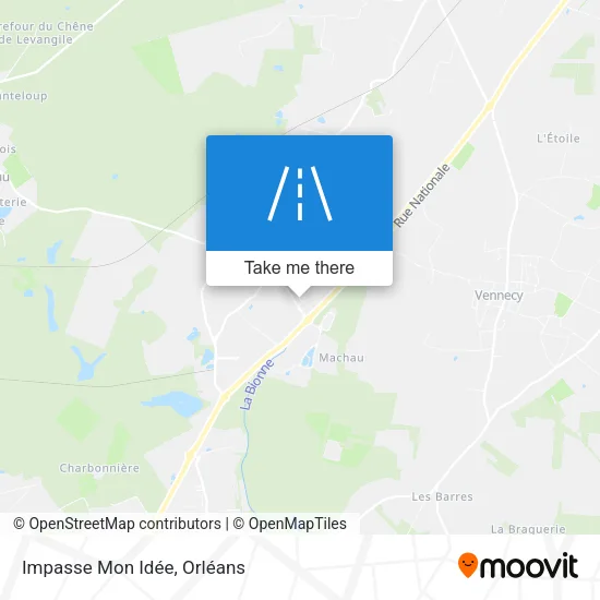 Impasse Mon Idée map