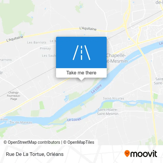 Rue De La Tortue map