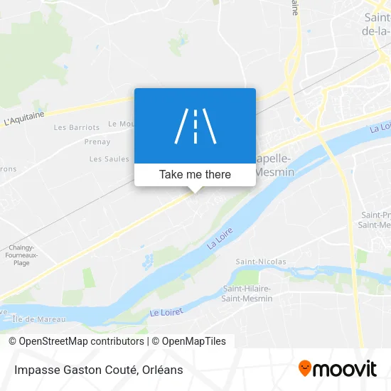 Impasse Gaston Couté map