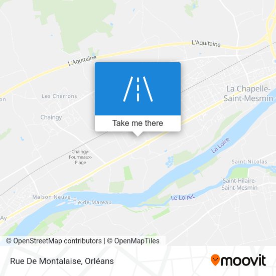 Rue De Montalaise map