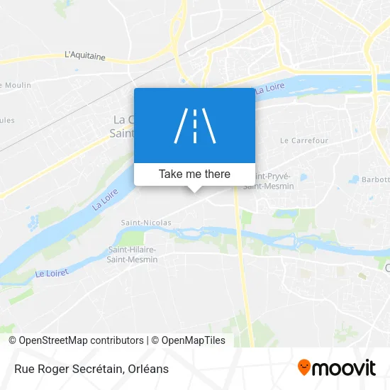Rue Roger Secrétain map