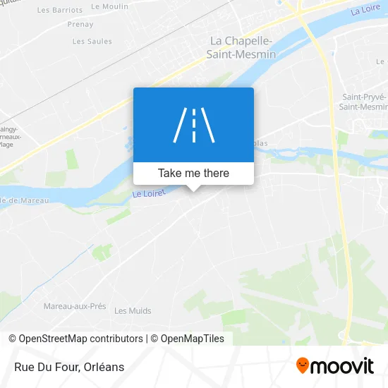 Rue Du Four map