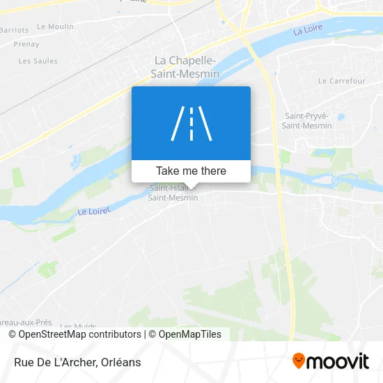 Rue De L'Archer map