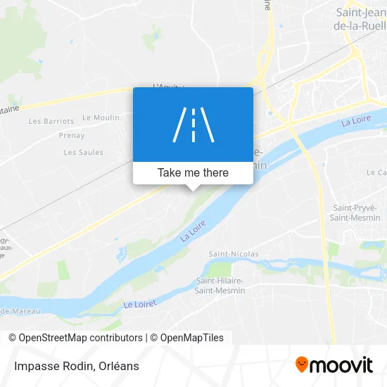 Impasse Rodin map