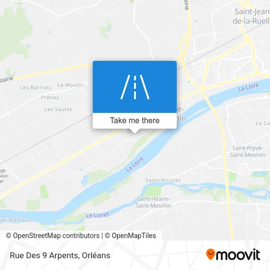 Rue Des 9 Arpents map