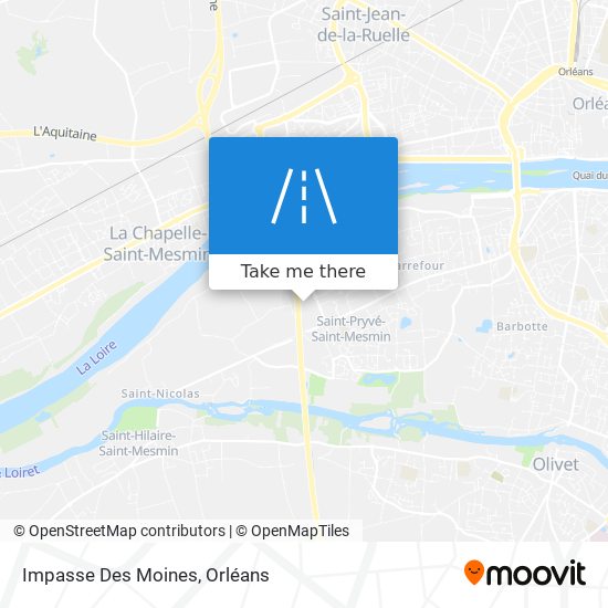 Impasse Des Moines map