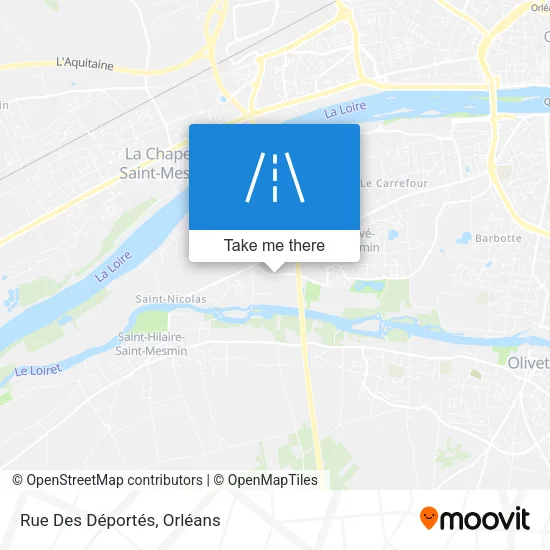 Rue Des Déportés map