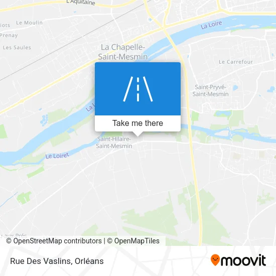 Rue Des Vaslins map