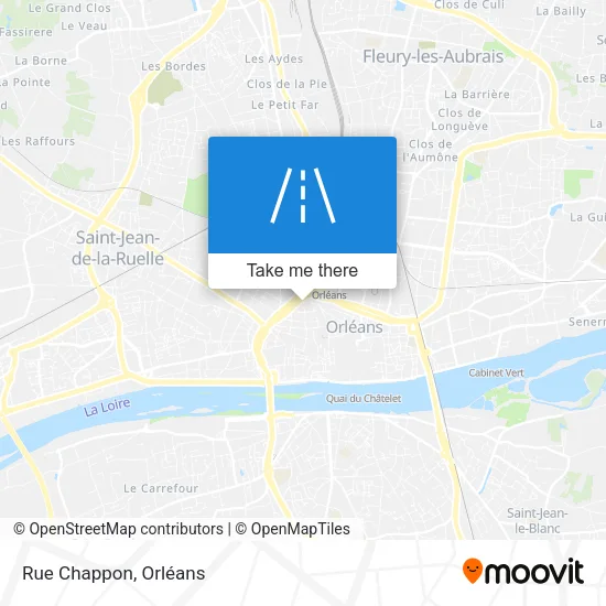 Rue Chappon map