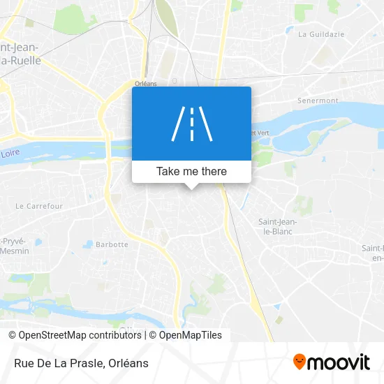 Rue De La Prasle map