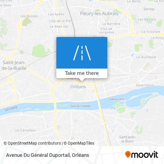Avenue Du Général Duportail map