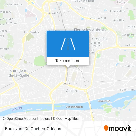 Boulevard De Québec map