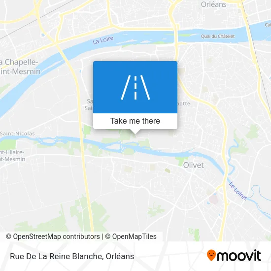 Rue De La Reine Blanche map