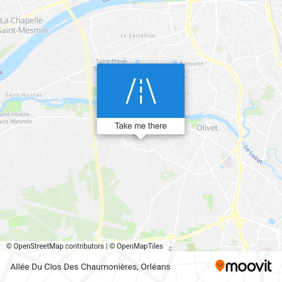 Allée Du Clos Des Chaumonières map