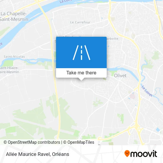 Allée Maurice Ravel map