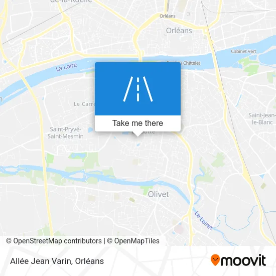 Allée Jean Varin map