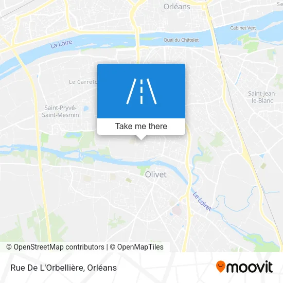 Rue De L'Orbellière map