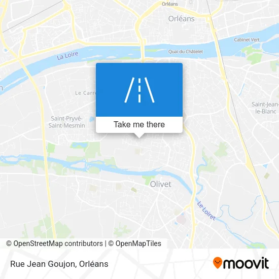 Rue Jean Goujon map