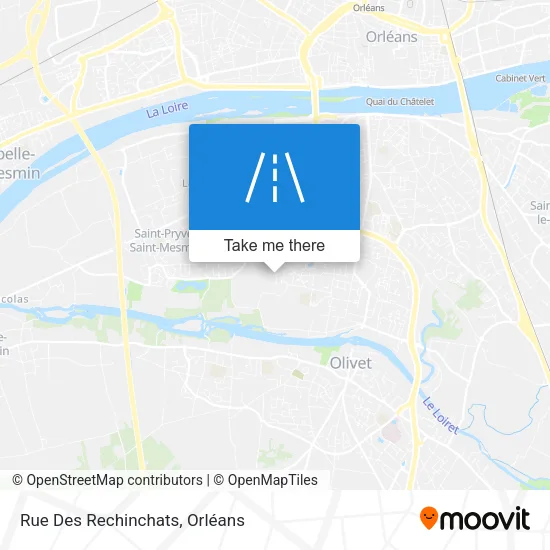 Rue Des Rechinchats map