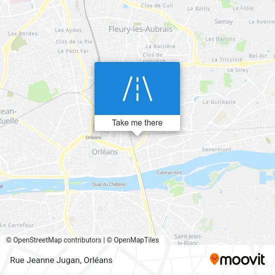 Rue Jeanne Jugan map